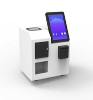 Kios Penyimpanan Uang Tunai dan Koin Layar Sentuh Kecepatan Tinggi JR-500 untuk Penggunaan Dalam Ruangan, SDK Android yang Lancar untuk Pengumpulan Pembayaran Usaha Kecil