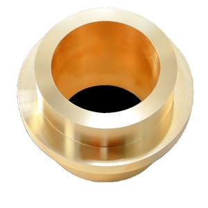 Usinage CNC du manchon en bronze coulé en cuivre manchon en laiton traitement de dessin personnalisé non standard - Product Image 1