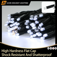 Guirnalda de Luces LED de Alta Calidad Personalizada, Decoración de Hadas Brillantes para Exteriores, IP65 Impermeable, Cable de Cobre y Goma Pura