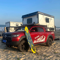 Chine sur mesure camion camping-car pick-up caravane camping-cars camion camping-car pour pick-up avec toilette