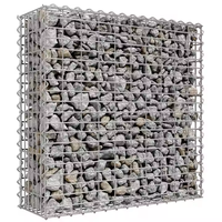 Paniers gabions soudés de 200x100x100cm pour murs de soutènement, maille gabion Galfan