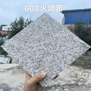 Baldosa de Granito Natural G602 G603 Gris Blanco, Acabado Pulido, Flameado y Martillado, para Pisos Interiores y Exteriores - Product Image 3