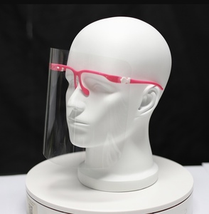 Protectores <span class=keywords><strong>de</strong></span> cara con gafas para niños diseño <span class=keywords><strong>de</strong></span> dibujos animados hengde pet ce transparente - Product Image 4