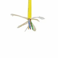 Cable Submarino Flotante, UTP CAT6 24AWG, con Cubierta de Espuma PU, para Conexión de Señal Ethernet en Robots Marinos
