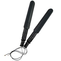 Antennes UFL Pigtail en plastique pour routeur, connecteur SMA mâle, 5dBi LTE 4G 2700 MHz, antenne avec câble RG1.13 de 12 cm