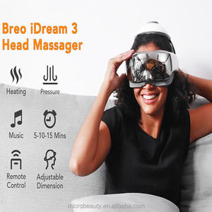 Casco Inteligente con Bluetooth para Música, Masaje SPA para la <span class=keywords><strong>Cabeza</strong></span>, Vibración <span class=keywords><strong>de</strong></span> Pulpo, Presión <span class=keywords><strong>de</strong></span> Aire, Compresa Caliente, Control Remoto, Batería <span class=keywords><strong>de</strong></span> Litio - Product Image 6