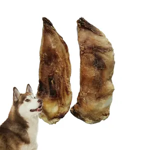 Hava kurutulmuş sığır ay kemik Molar çubuklar Pet Bite dayanıklı temiz diş kemikleri köpek aperatifler sığır kemik