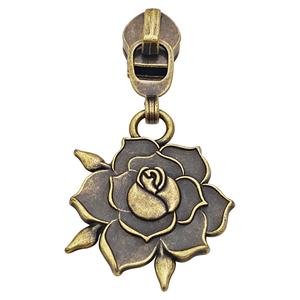 Tùy Chỉnh Túi Phim Hoạt Hình Dây Kéo Puller Cầu Vồng Kẽm Hợp Kim Trang Trí Hoa Dây Kéo Kéo Thẻ Cho Hàng May Mặc - Product Image 4