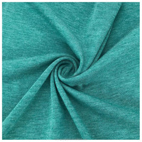 Tissu jersey mélangé teint en fil TC 65% polyester 35% coton 180GSM OEKO-TEX pour chemises habillées, costumes d'affaires et vêtements