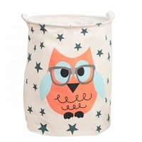Panier à linge pliable de grande taille au design de dessin animé, panier de rangement pour jouets, vêtements, chambre d'enfant, garçons, filles, salle de jeux