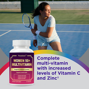 GMP Certified Private Label 26+ Vitamins &amp; Minerals Women 50+ Multivitamin Tablet Heart <strong>Brain</strong> Memory Eye Bone Support Supplement - Product Image 3