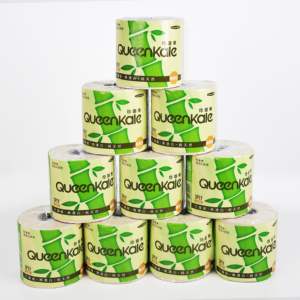 Vente de gros Papier hygiénique en bambou Rouleau de papier hygiénique en bambou - Product Image 3