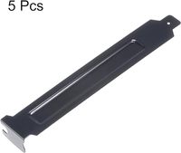 OEM 5 pièces couvercle de fente PCI/couvercle de fente PCI filtre à poussière carte d'obturation ventilateur de refroidissement filtre à poussière Ventilation PC boîtier d'ordinateur