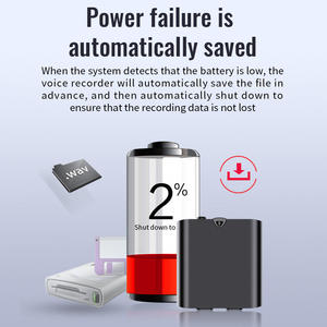 Q63 Ultra-Mini Recorder | 9.7g Lightweight | 18H Battery Life with Voice Activation - Product Image 4