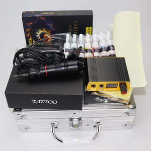 Kit de Máquina de Tatuaje con 7 Botellas de Tinta, Herramientas de Microblading para Cejas y PMU, Set para Principiantes - Product Image 3