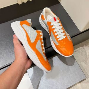 Chaussures de sport tendance haut de gamme 2026 pour hommes et femmes, style européen et américain, en maille et cuir véritable, à lacets, coupe basse - Product Image 2