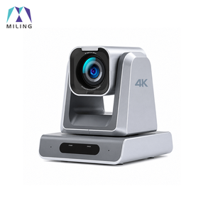 Caméra vidéo PTZ NDI 4K à faible latence avec H.265 HEVC, ouverture F1.6-2.8, zoom optique 25x pour capteur CMOS 1/2.3 pouces, streaming RTMP/SRT - Product Image 1