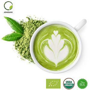 SINODOCK Matcha biologique de qualité cérémonielle, arôme doux et délicat, poudre pure, sachet d'échantillon, certifié Halal pour la cérémonie, Matcha de qualité supérieure - Product Image 2