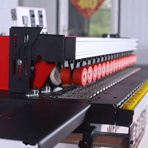 آلة لصق الحواف الأوتوماتيكية عالية السرعة DW802، آلة محمولة لصق حواف PVC، آلة لصق حواف الأثاث الخشبي ولوحات MDF - Product Image 2