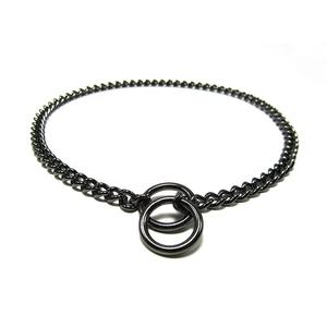 Nueva moda Mini tamaño perro estrangulador Cadena de acero inoxidable cadena S Cadena de exhibición cadena deslizamiento estrangulador <span class=keywords><strong>collar</strong></span> de entrenamiento - Product Image 6