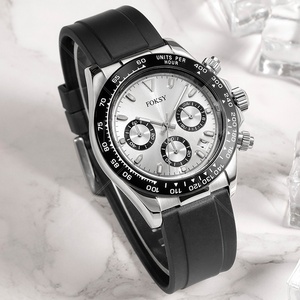 <span class=keywords><strong>Montre</strong></span> à Quartz <span class=keywords><strong>chronographe</strong></span> de luxe étanche pour hommes, nouveau Design tendance avec Logo personnalisé - Product Image 3