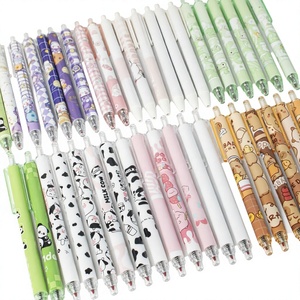 ปากกาเจลแบบกดลายการ์ตูนน่ารัก 0.5 มม., ปากกาเจลลายสัตว์น่ารัก, ของขวัญเครื่องเขียนสำหรับนักเรียน ขายส่งสำหรับโรงเรียนและสำนักงาน - Product Image 1