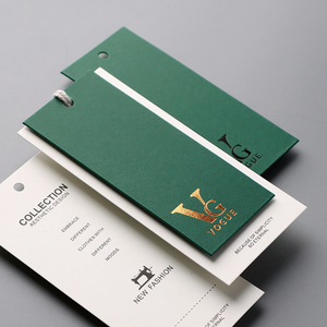 Thiết kế thời trang giấy các tông <span class=keywords><strong>hangtag</strong></span> với trang phục phụ kiện sản xuất tại Trung Quốc sản xuất - Product Image 1