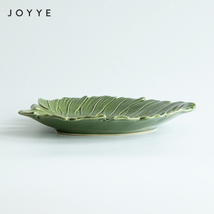 Jgjoyye assiettes à dîner vente <span class=keywords><strong>en</strong></span> gros, décoration brillante, assiettes de Restaurant faites à la main - Product Image 5