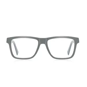 Montature per Occhiali <span class=keywords><strong>da</strong></span> Vista <span class=keywords><strong>da</strong></span> Uomo, Design Quadrato, Leggere, in TR90, con Protezione dalla Luce Blu, Pronte per la Consegna - Product Image 4