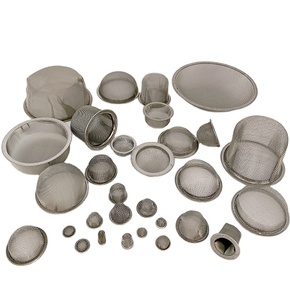 Bộ Lọc 10Mm 15Mm <span class=keywords><strong>20Mm</strong></span> Bộ Lọc Bằng Thép Không Gỉ Có Nắp Hình Nón Lưới Dây Viền Cạnh - Product Image 1