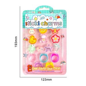 Abalorios de Resina al por Mayor, Abalorios de Resina Coloridos, <span class=keywords><strong>Serie</strong></span> de Flores y Animales Adorables, Abalorios Adhesivos con Arte de Bolsillo, Listos para Pegar en Cualquier Lugar - Product Image 2