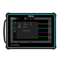 Osciloscopio Digital Portátil de Mano Micsig STO1004, 20MHz, 4 Canales, Pantalla de 8 Pulgadas, 1 GSa/s, Batería de 7500mAh, Alta Eficiencia