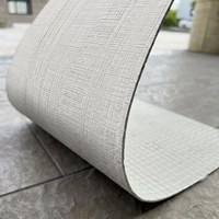 Panneau mural flexible en pierre ultra-mince et léger, texture bois scié blanc, style MCM, pour revêtement extérieur et intérieur