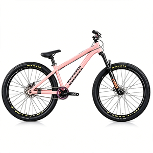 Bicicleta de Montaña Ligera de Aluminio, Bicicleta de Cross Country de Una Velocidad con Frenos de Disco, Amortiguación y Asiento Cómodo de 26 Pulgadas - Product Image 2