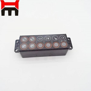 21Q4-22181 Ensemble de commutateurs pour panneau de commande d'essuie-glace et de phare pour pièces d'excavatrice R150W-9 R215-9 R220-9 R320-9 - Product Image 3