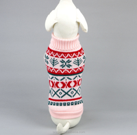 Vêtements de Noël pour animaux de compagnie Chihuahua Chien Pull de Noël au crochet Pull d'hiver Pull pour chien