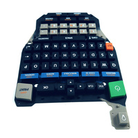 Clavier en caoutchouc industriel durable personnalisé en usine, remplacement de clavier en silicone pour imprimante d'étiquettes portable Brady
