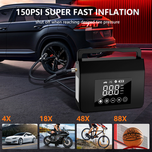 <span class=keywords><strong>Arrancador</strong></span> <span class=keywords><strong>de</strong></span> Coches Portátil con Compresor <span class=keywords><strong>de</strong></span> Aire, Capapro 150PSI 4000A, <span class=keywords><strong>Arrancador</strong></span> <span class=keywords><strong>de</strong></span> Batería Rápido - Product Image 2