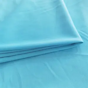 Vải Nhà Máy Cung Cấp Đôi Phải Đối Mặt Lót Vải Đan Giày Không Thấm Nước Vật Liệu 100 Polyester Vải