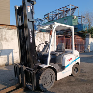 Chariot élévateur diesel d'occasion d'origine japonaise TCM// FD30T4, moteur de camion, 3 tonnes, longueur de fourche 1200 mm, largeur de fourche 125 mm pour - Product Image 1