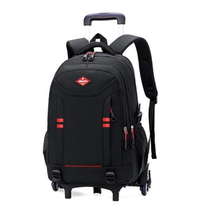 Sac à dos de voyage à roulettes gratuit avec une grande capacité et des roues pour les bagages à main et les valises - Product Image 5