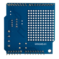 Module Shield Arduino MAX485 RS485 5V Half Duplex TTL vers RS-485 RS-422 Transceiver Mode Automatique Manuel MIS0485-01 pour Modbus PLC