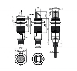Capteur optique Leuze LS328/9D 100% neuf et original en stock - Product Image 2