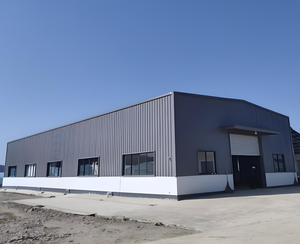 Almacén Prefabricado Personalizado, Estructura de Acero Industrial Ligera, Edificio de Fábrica, Almacén Metálico, Taller - Product Image 3