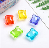 Capsules de parfum liquide personnalisées, marque privée, détergent à lessive écologique, nettoyant pour tissus, caractéristiques : brume naturelle, rose fraîche
