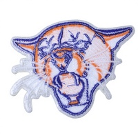 Patchs brodés personnalisés à repasser pour uniformes de baseball et maillots de basket-ball