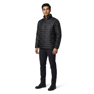 Chaquetas Acolchadas de Poliéster Impermeables para Hombre, Diseño Personalizado, Venta al Por Mayor - Product Image 1