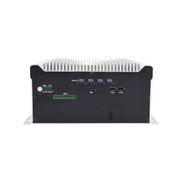 Mini PC robuste avec emplacement d'extension PCI Multi PCIE, PC industriel sans ventilateur avec RAM DRR4, 3 LAN 5 COM RS232 pour le contrôle industriel