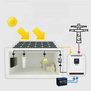 On Grid Solar Inverter Photovoltaic Grid Connected Micro Solar Inverter Tie Solar Power System 110V 220V 50 60 Hz Solar Inverter