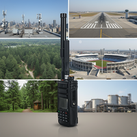Détecteur de drone FPV portable de type téléphone 360 degrés 1-3 km, détection ultra large bande 300-6200 MHz, détection de signal FPV